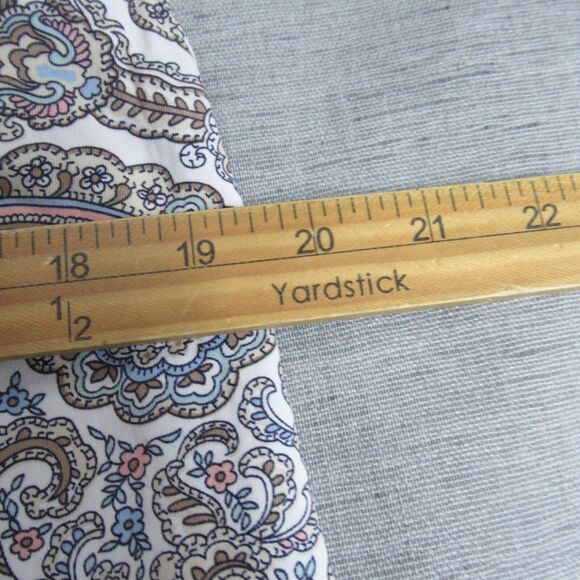 Talbots Paisley Ankle Pants - Multicolor - Picture 9 of 14